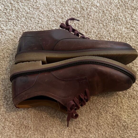 Timberland Oakrock Oxford Dress Shoes Mens Size 8 Career Leather Preppy Business main image 12